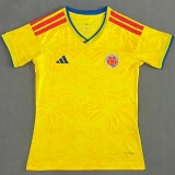2026 World Cup Colombia Home Women Fans Soccer Jersey (女)