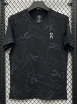 2026 ON Black Ice Silk Casual T-Shirt