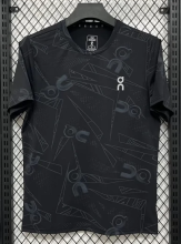 2026 ON Black Ice Silk Casual T-Shirt