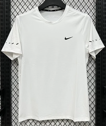2026 NK White Ice Silk Casual T-Shirt