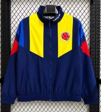 2026 Colombia Blue Retro Windbreaker