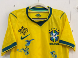 2026 Brazil Embroidered Version Player Version Soccer Jersey