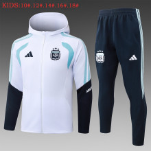 26-27 Argentina High Quality Kids Hoodie Jacket Tracksuit