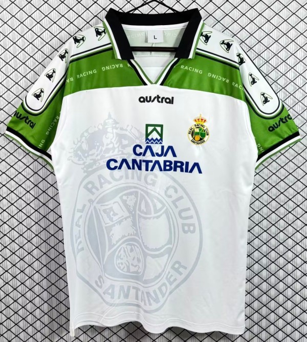 1997-1998 Racing de Santander Home Retro Soccer Jersey