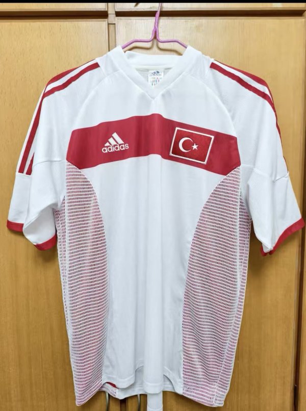 2002 Turkeyr Away Retro Soccer Jersey