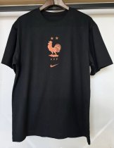 26-27 France Black High Quality Casual T-Shirt 26-27 France Black High Quality Casual T-Shirt