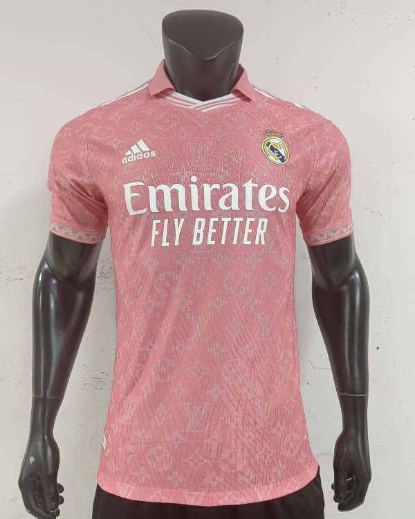 26-27 RMA Pink Special Edition Player Version Soccer Jersey