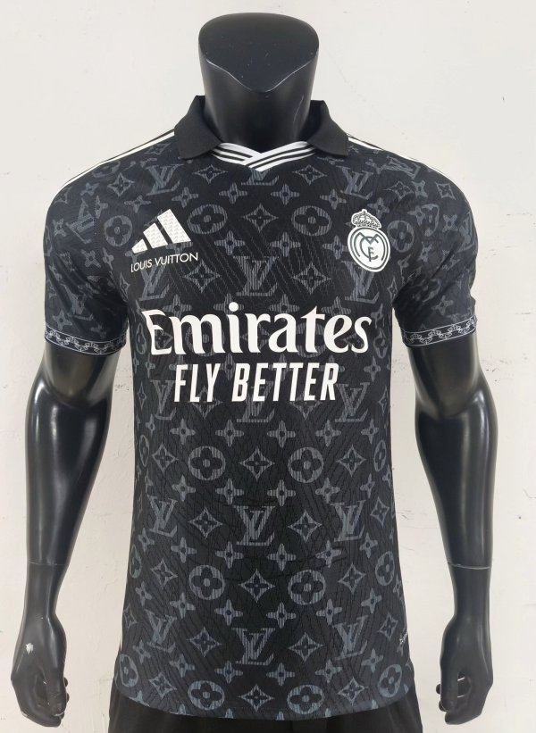 26-27 RMA Black Special Edition Player Version Soccer Jersey