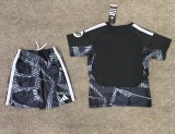 26-27 RMA Black GoalKeeper Kids Soccer Jersey