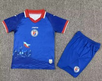 2026 Haiti Home Kids Soccer Jersey 2026 Haiti Home Kids Soccer Jersey