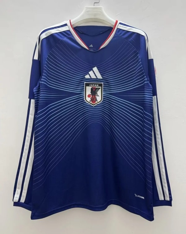 2026 World Cup Japan Home Long sleeves Fans Soccer Jersey
