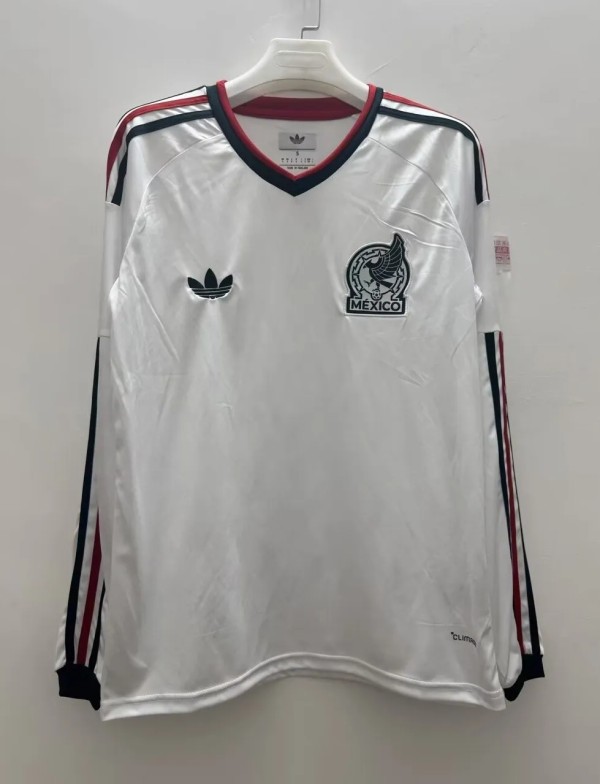 2026 World Cup Mexico Away Long sleeves Fans Soccer Jersey (长袖)