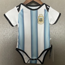 2026 World Cup Argentina Home Baby Infant Crawl Suit