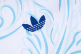 26-27 Argentina High Quality Half Pull Tracksuit
