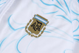 26-27 Argentina High Quality Half Pull Tracksuit