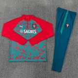 26-27 Portugal High Quality Half Pull Tracksuit