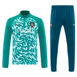 26-27 Portugal High Quality Half Pull Tracksuit