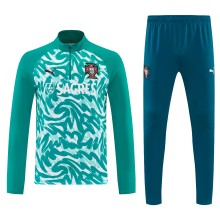 26-27 Portugal High Quality Half Pull Tracksuit