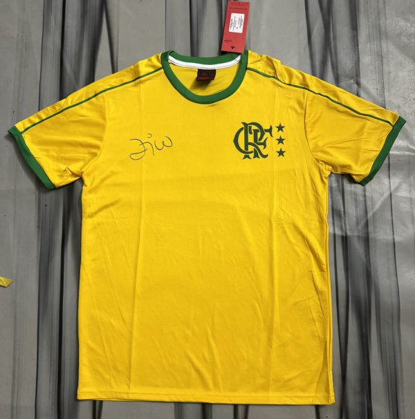 26-27 Flamengo Yellow Special Edition Fans Soccer Jersey