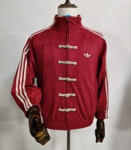 2026 AD Red New Pattern Tang-Style Jacket