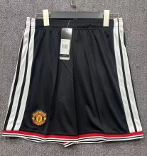 26-27 Man Utd Away Black Shorts Pants
