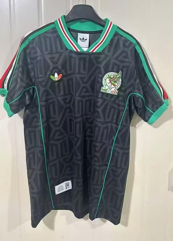 26-27 Mexico Retro Version Fans Soccer Jersey