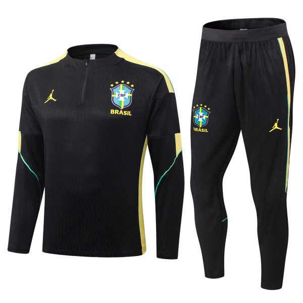 26-27 Brazil High Quality Half Pull Tracksuit