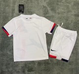 24-25 PSG Away Kids Soccer Jersey
