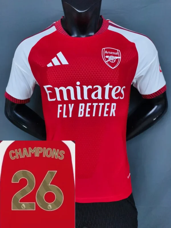 26-27 ARS Home Print CHAMPIONS # 26 Player Version Soccer Jersey