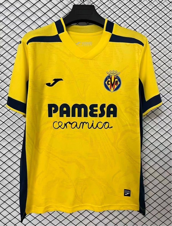 26-27 Villarreal Home Fans Soccer Jersey