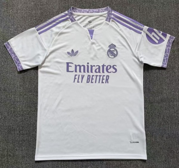 26-27 RMA White Special Edition Fans Soccer Jersey