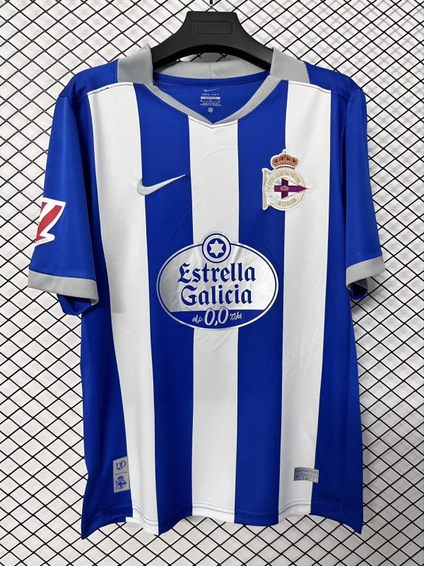 26-27 La Coruna Home Fans Soccer Jersey