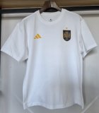 26-27 Spain White High Quality Casual T-Shirt