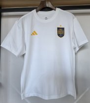 26-27 Spain White High Quality Casual T-Shirt