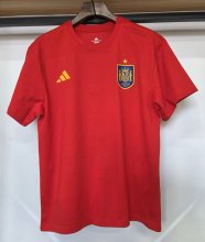 26-27 Spain Red High Quality Casual T-Shirt