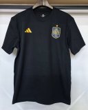 26-27 Spain Black High Quality Casual T-Shirt