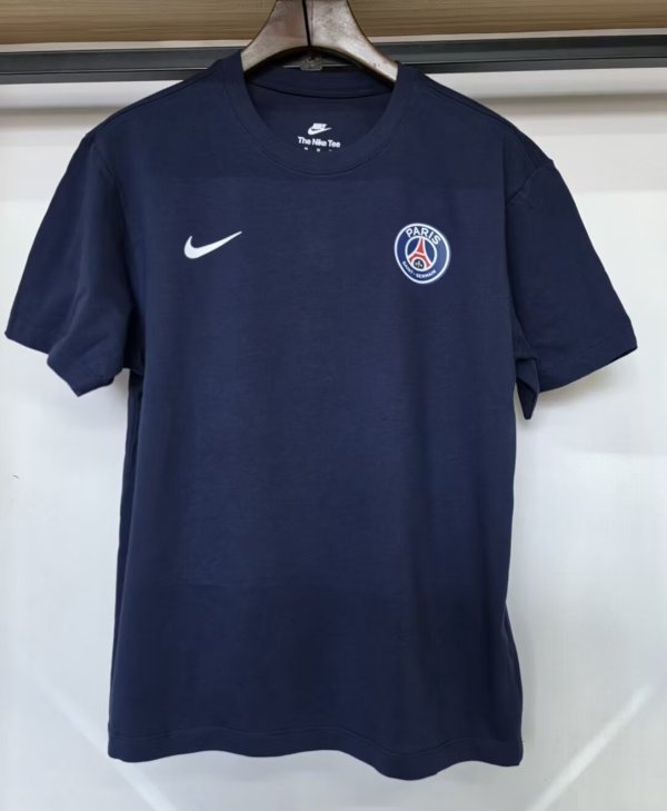 26-27 PSG Blue High Quality Casual T-Shirt