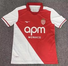 26-27 Monaco Home Fans Soccer Jersey