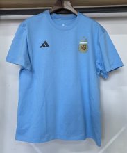 26-27 Argentina Blue High Quality Casual T-Shirt