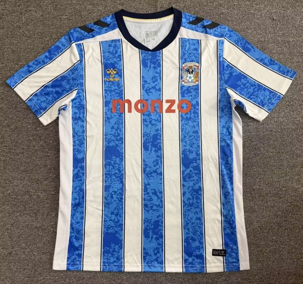 26-27 Coventry City Home Fans Soccer Jersey