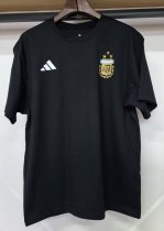 26-27 Argentina Black High Quality Casual T-Shirt