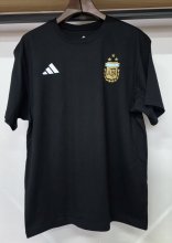 26-27 Argentina Black High Quality Casual T-Shirt