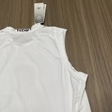 2026 AD White Tight Tank Top