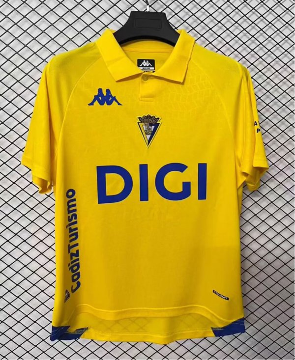 26-27 Cadiz Home Fans Soccer Jersey