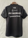 2026 F1 Benz New Pattern Short Sleeve Racing Suit