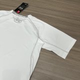 2026 UA White Tight short sleeves