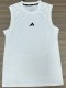 2026 AD White Tight Tank Top