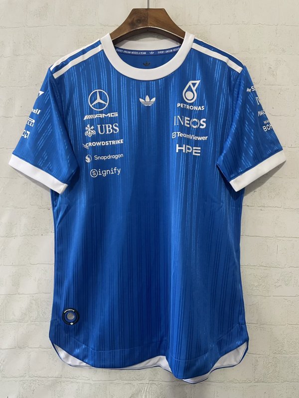2026 Benz New Pattern Player Version Short Sleeve Racing Suit