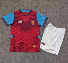 26-27 West Ham Home Kids Soccer Jersey