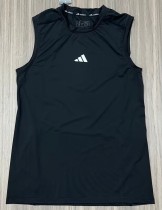 2026 AD Black Tight Tank Top